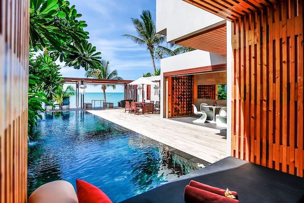 Three Bedroom Beachfront Pool Residence